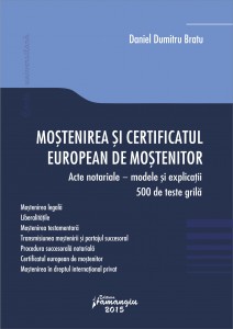 Mostenirea si certificatul european de mostenitor