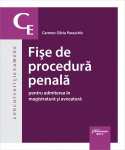 Fise de procedura penala - Carmen Paraschiv